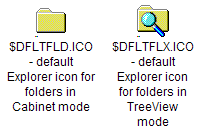 dynamic Explorer icons