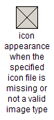 invalid image icon